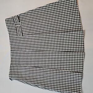 ZARA - Young Girl - Checkered Mini Skirt - Child Size 13-14 XL
